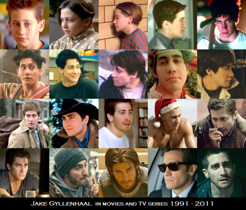  Jake Gyllenhaal on the screen 1991 - 2011
