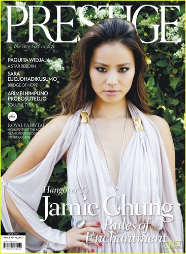  Jamie Chung Covers 'Prestige' June 2011