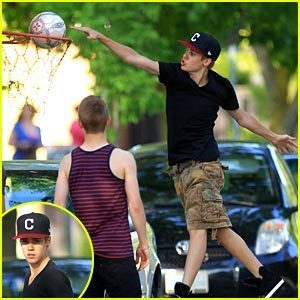 Justin Bieber: basketbal Boy