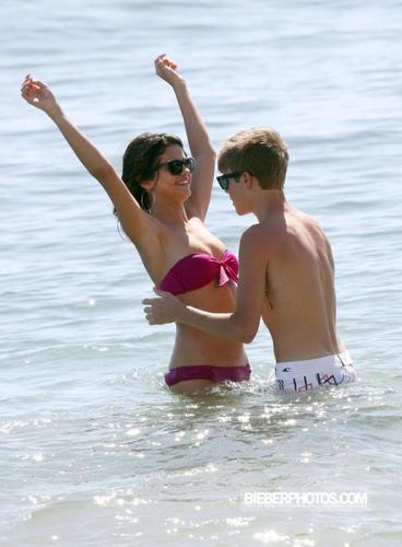 Justin and Selena