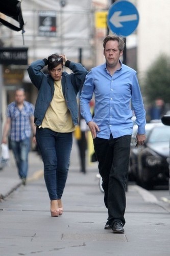  Lily Allen and Sam Cooper Out and About