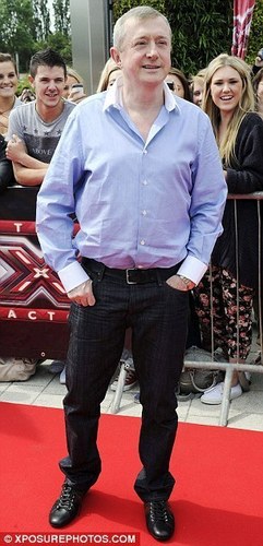  Louis Walsh : X-Factor Auditions in Birmingham