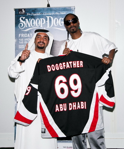Me & Snoop in Abu Dhabi for real