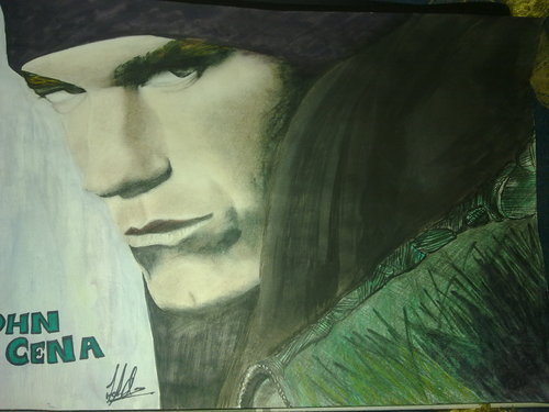  My John Cena Drawing