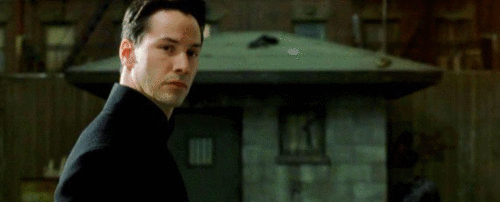 Neo in 'The Matrix Reloaded'