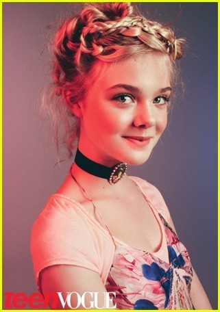 New fotografias of Elle Fanning in Teen Vogue June/July 2011