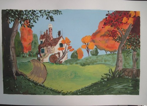  Painting of Belle's Cottage