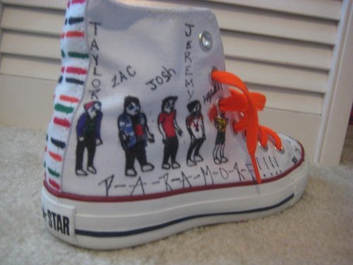  Paramore shoes<3