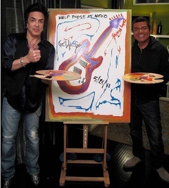 Paul Stanley and George Lopez: Help those in need