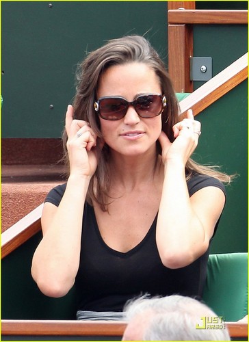  Pippa Middleton: French Open 粉丝