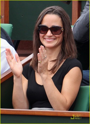  Pippa Middleton: French Open Фан