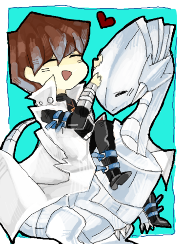  Seto and Blue Eyes White Dragon