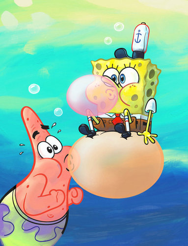  SpongeBob Art Cover