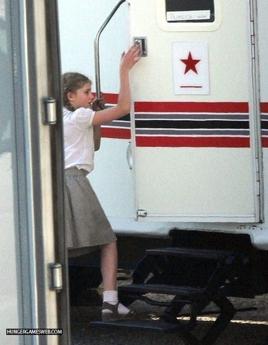  The Hunger Games - On set (May 31, 2011)