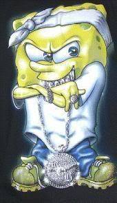  gangster spongebob :D