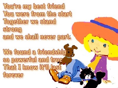A friendship poem