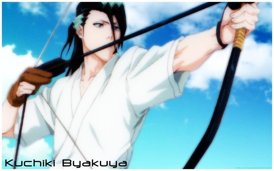 Archery - Kuchiki Byakuya Fan Art (22625326) - Fanpop