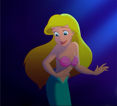 Ariel with Marina's color scheme