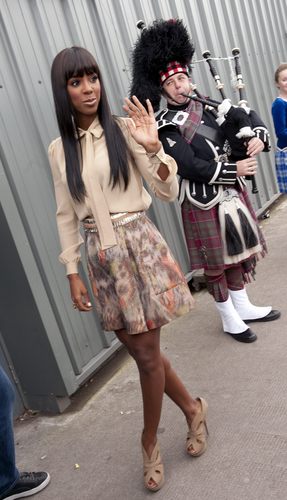  Arriving @ The X Factor Auditions in Glasgow