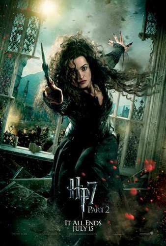  Bellatrix Deathly Hallows 2 Poster