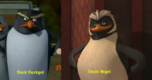  Buck Rockgut and Uncle Nigel Comparison