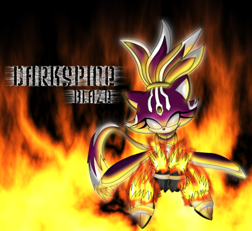  DarkSpine Blaze The Cat