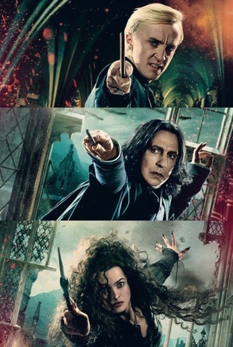  Draco, Sape, and Bellatrix DH2
