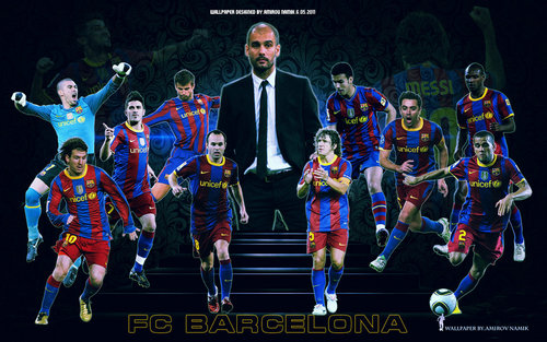  FC Barcelona Players 2010/11