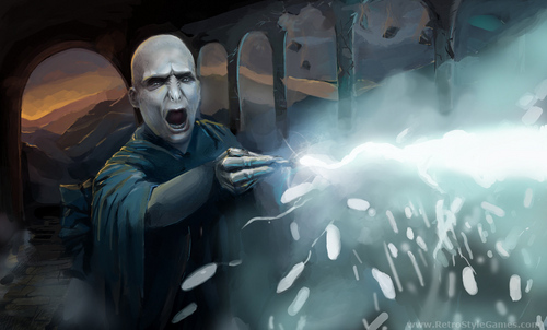  Fighting Lord Voldemort fan Art