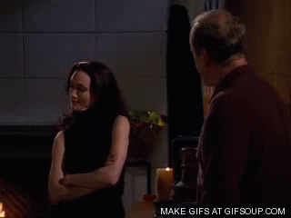  Frasier and Lilith High Five