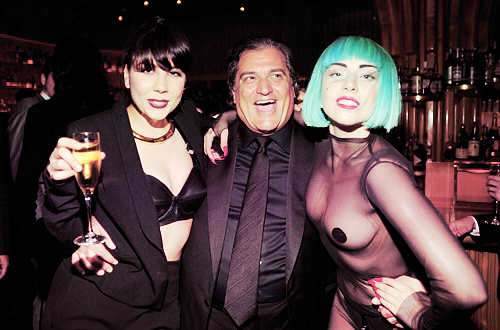  Gaga with Natali and her dad
