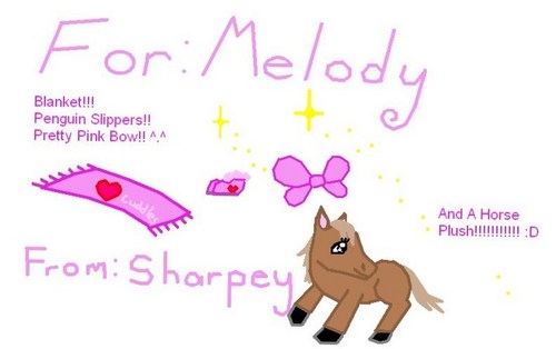  Gifts For Baby Melody - From Sharpey!!!!! ^.^