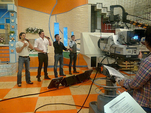 Il Divo rehearsales in Japan
