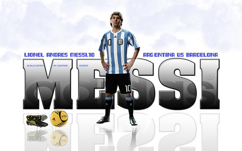  Lionel Messi Argentina fond d’écran