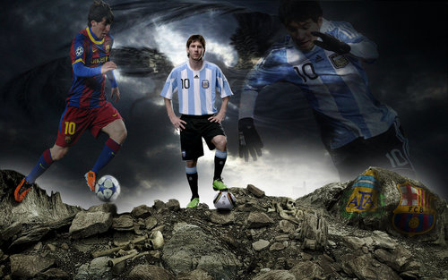  Lionel Messi Argentina fond d’écran