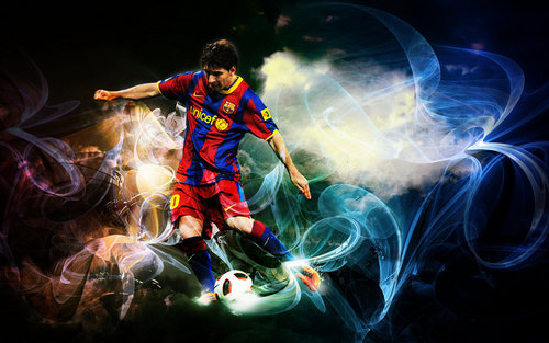  Lionel Messi FC Barcelona پیپر وال