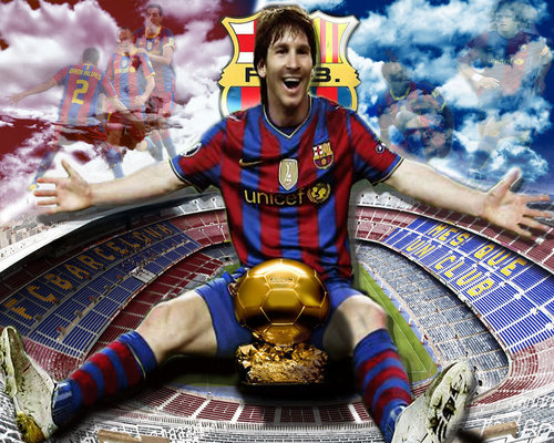  Lionel Messi FC Barcelona fond d’écran