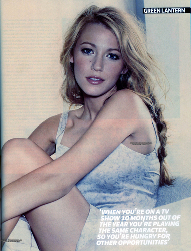  New scan of Blake Lively in Total Film (July 2011) Magazine