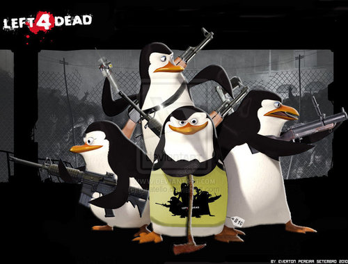 Penguins Of Madagascar: Left 4 Dead Version