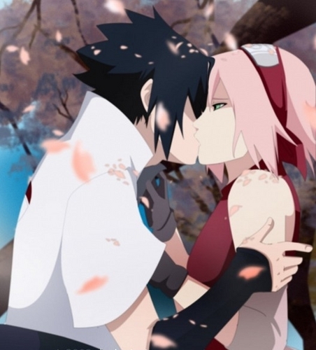  Sakura&Sasuke beautiful KISS