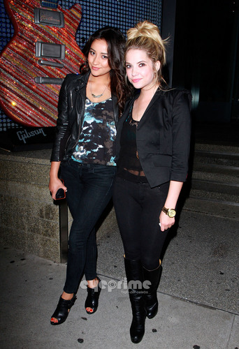 Shay Mitchell & Ashley Benson at BOA Steakhouse in West Hollywood, Jun 4 