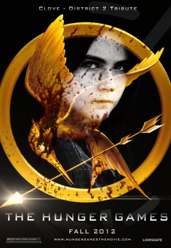 The Hunger Games fanmade movie poster - Clove
