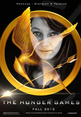  The Hunger Games fanmade movie poster - Foxface