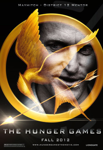  The Hunger Games fanmade movie poster - Haymitch Abernathy