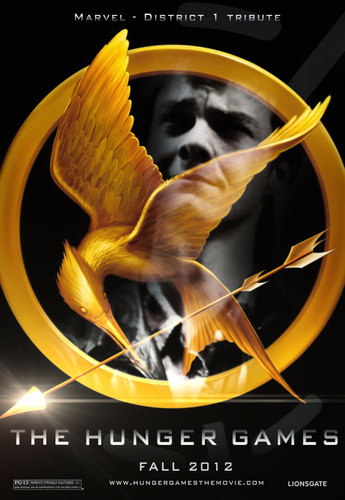  The Hunger Games fanmade movie poster - Marvel