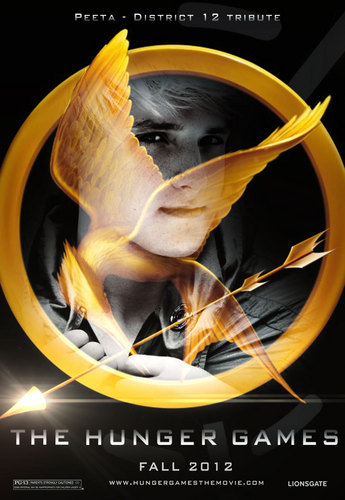  The Hunger Games fanmade movie poster - Peeta Mellark