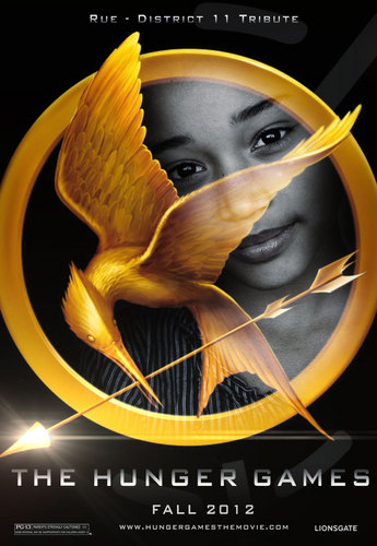 The Hunger Games fanmade movie poster - Rue