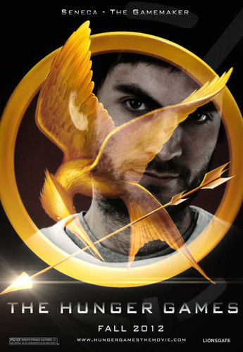  The Hunger Games fanmade movie poster - Seneca grue, crane