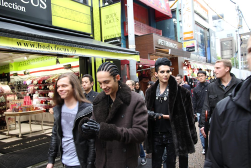  Tokio Hotel in japón