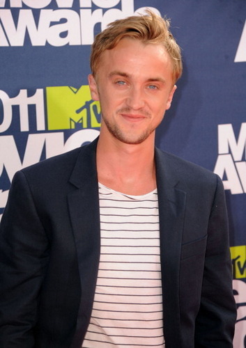  Tom Felton at 音乐电视 Movie Awards 2011